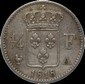 1/4 de franc 1822